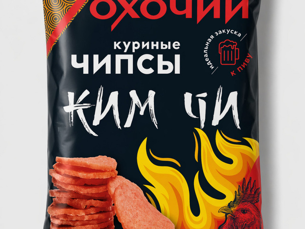 Чипсы куриные со вкусом Ким Чи
