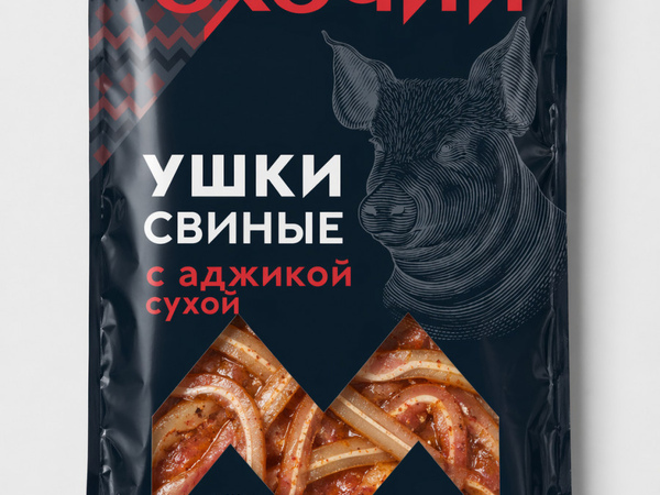 Ушки свиные с аджикой сухой