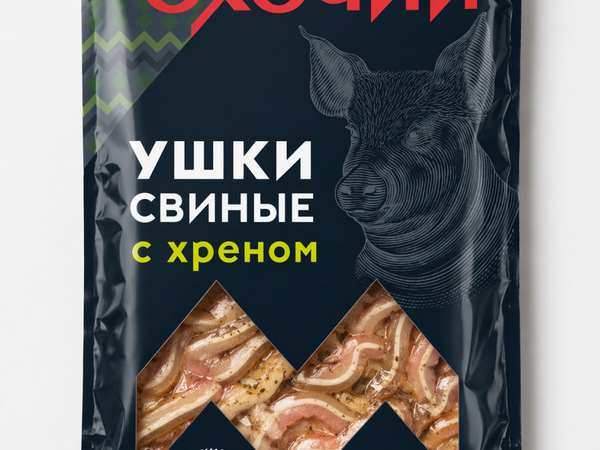 Ушки свиные с хреном